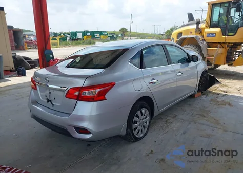 2016 Nissan Sentra S z USA, uszkodzony, nr VIN 3N1AB7AP2GY313444